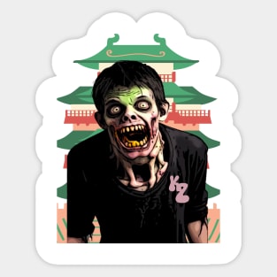 Korean Zombie Sticker
